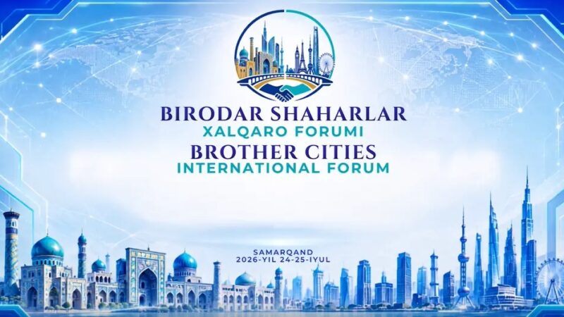 Samarkand to Host International Sister Cities Forum on July 24–25