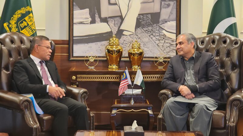 Pakistan, Malaysia Agree to Strengthen Security, Law Enforcement and Economic Cooperation