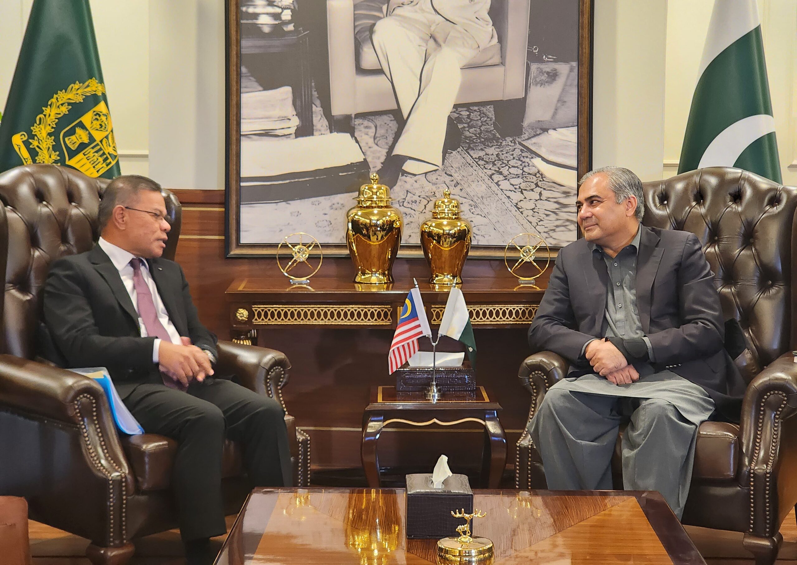 Pakistan, Malaysia Agree to Strengthen Security, Law Enforcement and Economic Cooperation