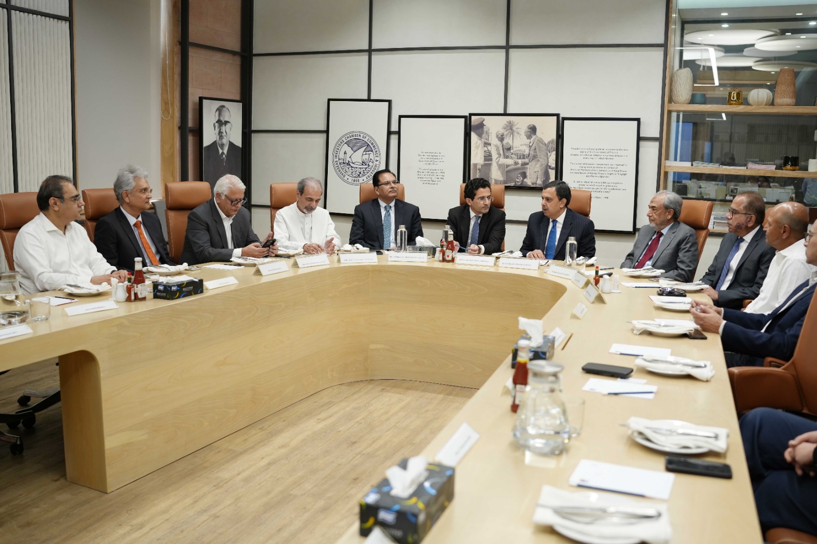 Petroleum Minister Engages Business and Industry Leaders on Energy Security, Investment