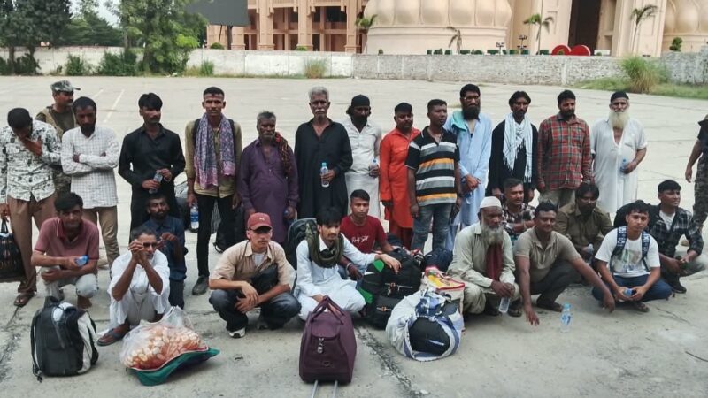 25 Pakistani Prisoners Repatriated from India Through Wagah-Attari Border