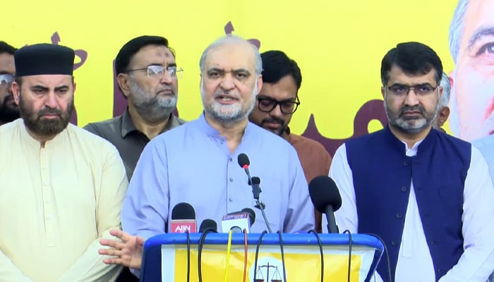 JI postpones Islamabad long march, to remain in Multan pending meeting with PM Shehbaz
