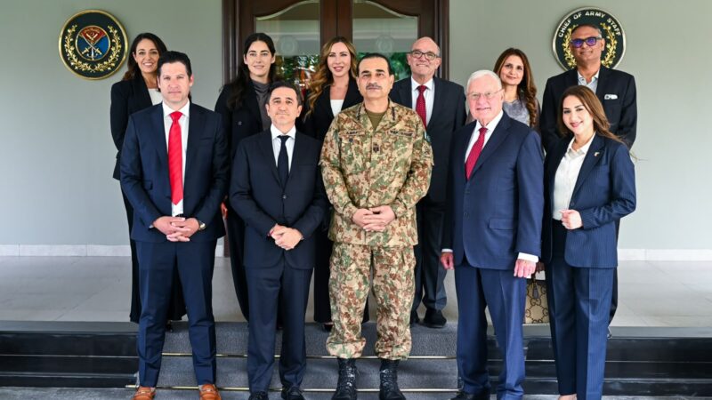 US Defence Company Delegation Meets Army Chief at GHQ
