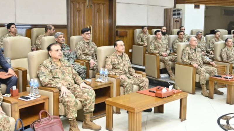 COAS & CDF Reviews KP Security Situation as Pakistan Holds Joint Exercises with Russia, Oman