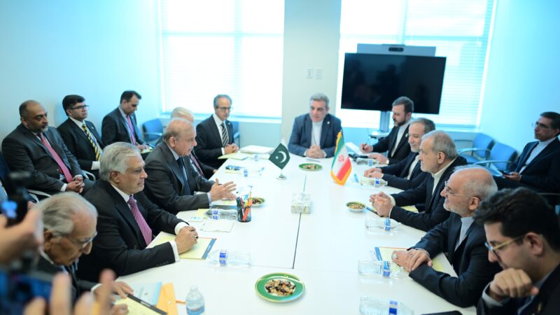PM Shehbaz, Iranian President Pezeshkian discuss regional situation, bilateral ties