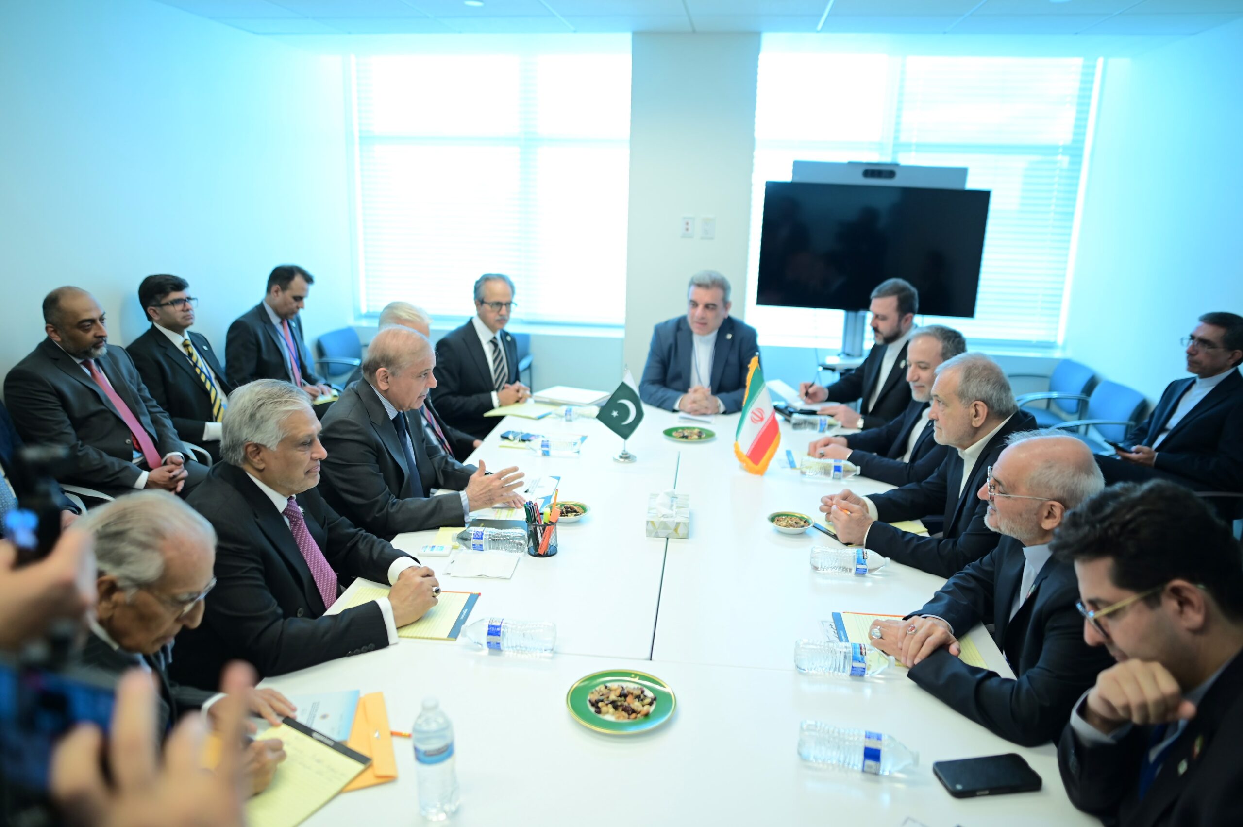 PM Shehbaz, Iranian President Pezeshkian discuss regional situation, bilateral ties