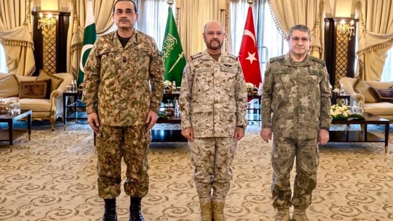 Pakistan, Saudi Arabia and Türkiye reaffirm collective defence commitment