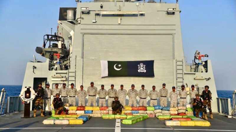 Pakistan Navy Seizes Narcotics Worth $750 Million in Arabian Sea