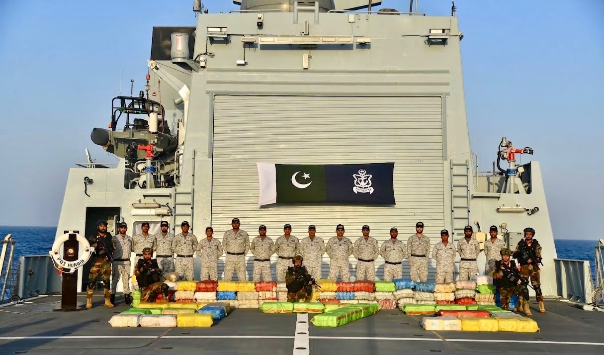Pakistan Navy Seizes Narcotics Worth $750 Million in Arabian Sea