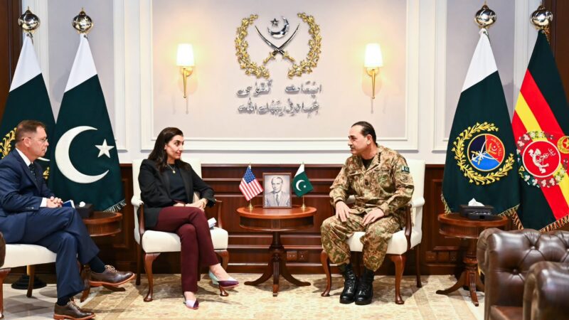 US Afghanistan War Commission Delegation Meets Field Marshal Asim Munir at GHQ
