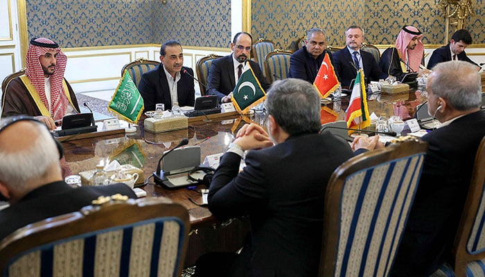 Pakistan, Saudi Arabia, Türkiye and Iran Agree to Continue Dialogue for Regional Peace and Security