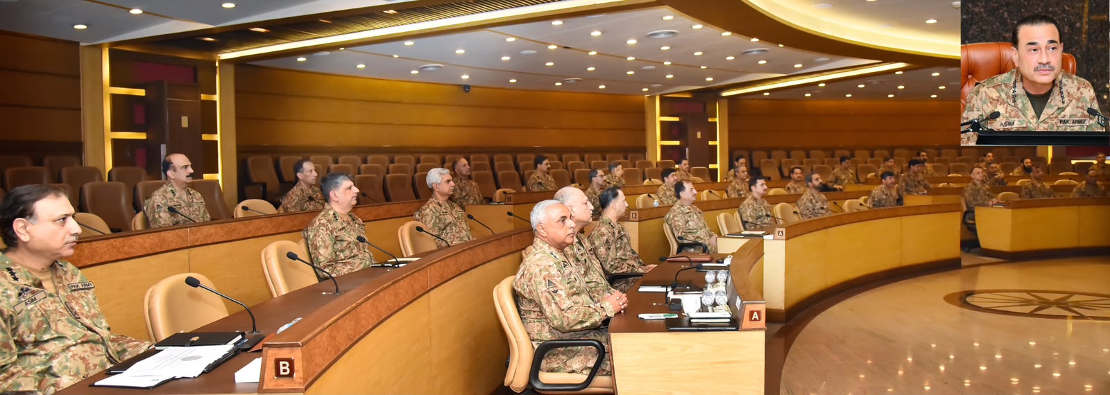 Corps Commanders’ Conference Reviews Security Situation, Reaffirms Readiness