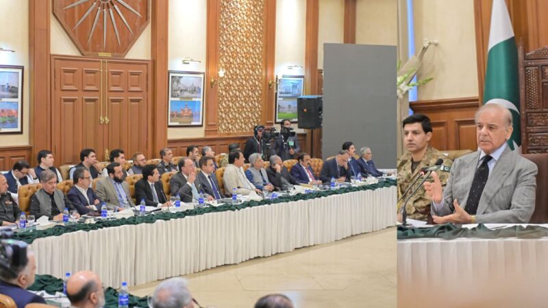 Federal Govt, military leadership work together for sustainable peace, development in KP: PM