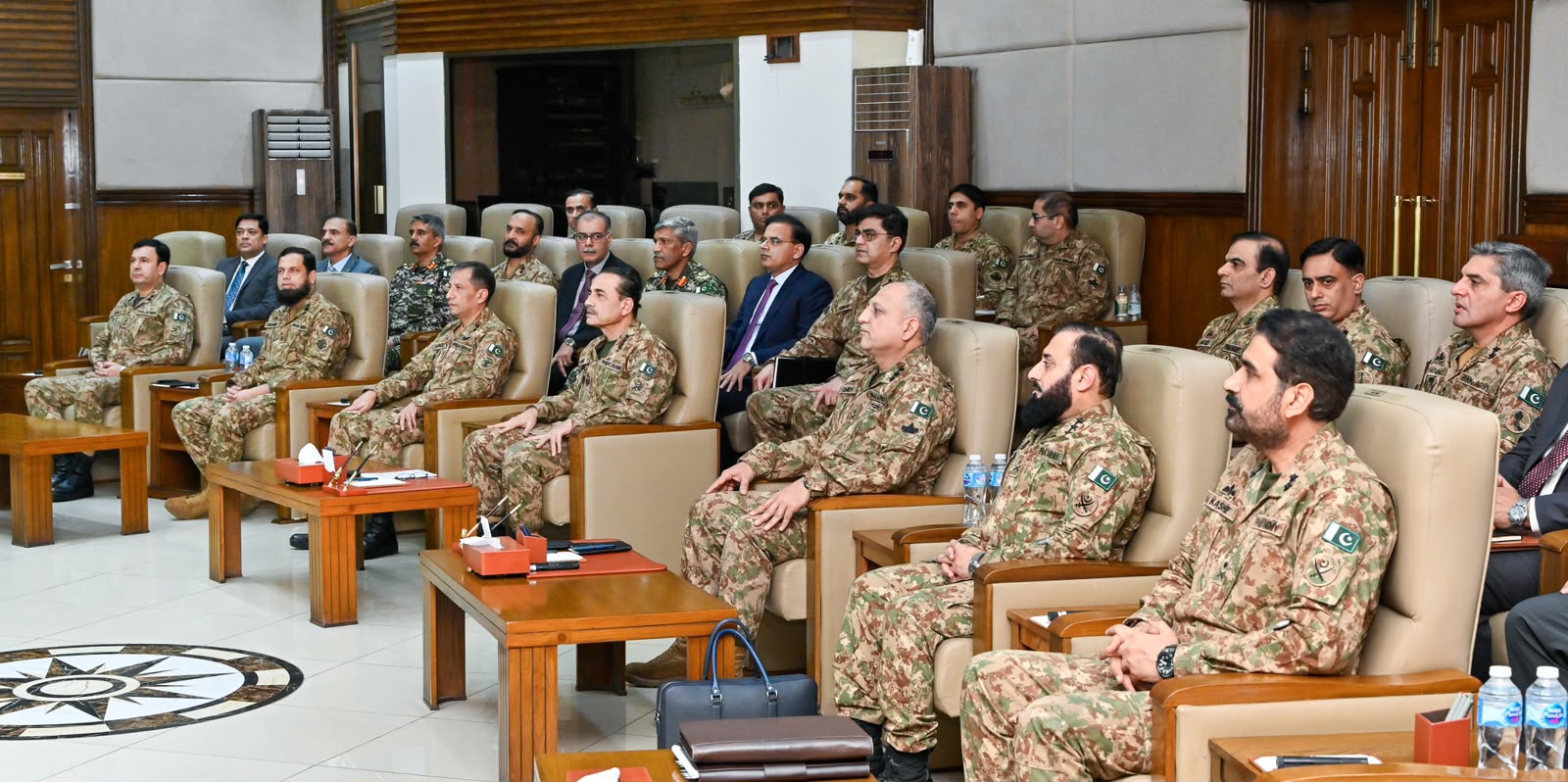Field Marshal Asim Munir Visits Peshawar Corps Headquarters, Reviews Security Situation